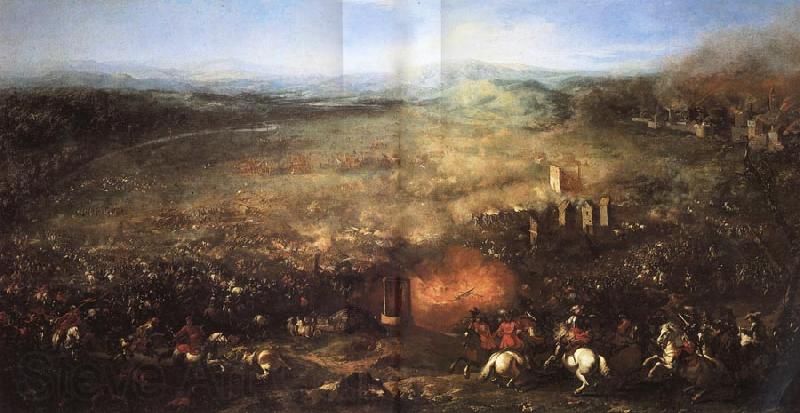 COURTOIS, Jacques The Battle of Lutzen Germany oil painting art